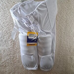 Champro BOYS' Safety Integrated Football Practice Pants Husky Built-In Pads NEW